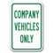 Signmission Company Vehicles Sign 12inx18in Heavy Gauge Aluminum Signs, 18" L, 12" H, A-1218 Misc - Company Veh A-1218 Misc - Company Veh - alternate 1